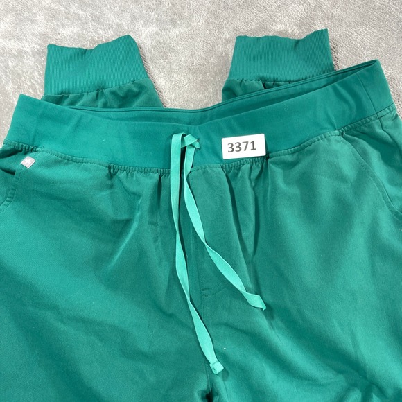 Figs Pants - FIGS Jogger Scrub Pants Womens XXL/P Green Technical Collection Drawstring